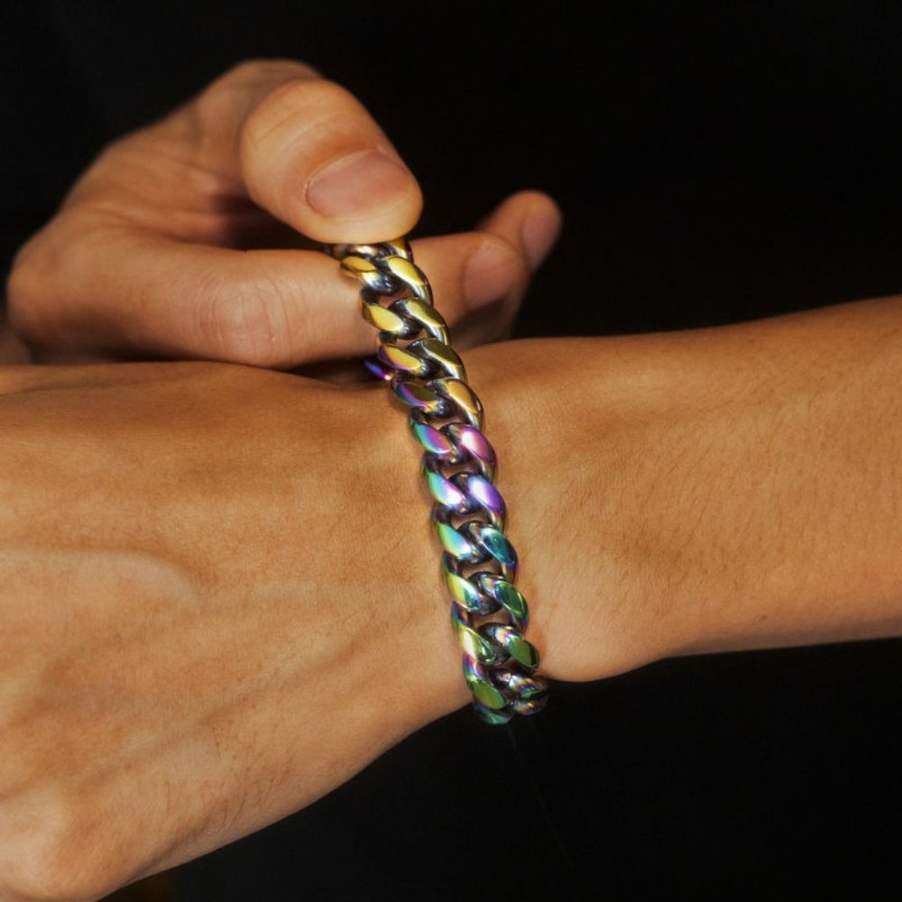 Multicolor Link Bracelet